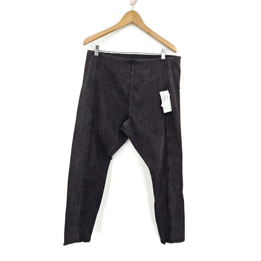 New Lysse Marly Jean Leggings Womens 1X Dark Grey Marley Slimming